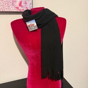 Black Fleece Scarf